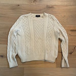 A.P.C. Super Cozy Fisherman’s Sweater - size M